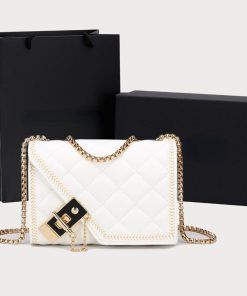 M12075 Top quality 38x23x1cm Real Leather Chains Handbag BB-921426