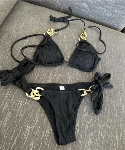 Sexy Tie Side Bikini Swimsuit YY-625140