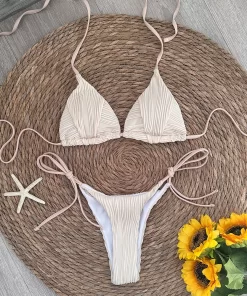 Sexy Smocked One-piece Swimsuit YY-625147