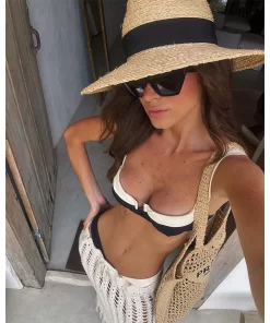 Sexy halter top One-piece Swimsuit YY-625124