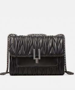 Classic High quality 38x30cm Chains Real Leather Handbag BB-921037