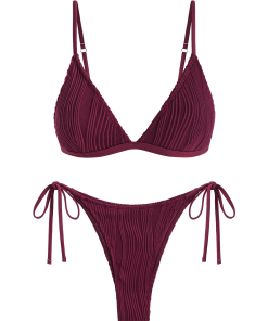 Sexy Smocked One-piece Swimsuit YY-625273
