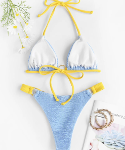 Sexy Smocked One-piece Swimsuit YY-625284