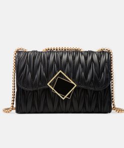 Vintage High quality 30x8x16cm Real Leather Belt bag BB-921134