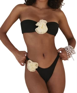 Classical Sexy Black Bikini Swimsuit YY-625063