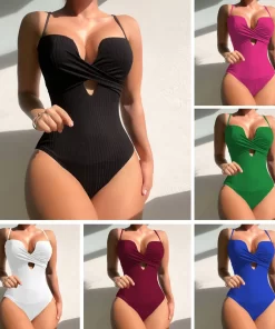 Fashion Classical One-piece Swimsuit YY-625007