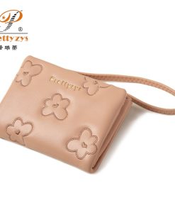 3 color flap wallet