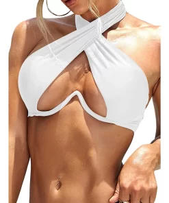 Sexy Flowers Bikini Swimsuit YY-625084