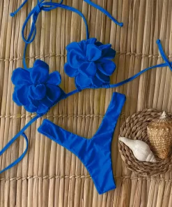 Sexy Smocked Tankini Swimsuit YY-625159