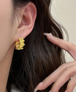 Classic 18K Earrings ED-518080