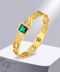 Classic Pearls Diamond Chains Bracelet SL-611023