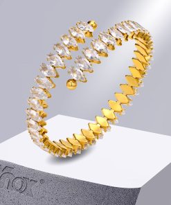Classic 2 Chains Alphabet Bracelet SL-611027