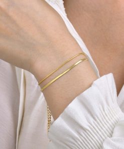 Classic Alphabets Bracelet SL-611058