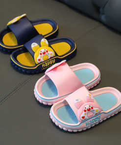 New High Quality Check 1.5cm High Slippers LX-672001