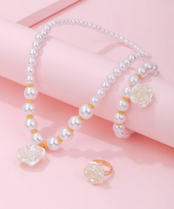 Fashion Diamonds Alphabet Jewelry Sets SST-612007