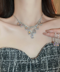 Fashion Pearls Jewelry Sets for Bracelet Earrings Necklace SST-612008