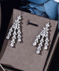 Classic Jewelry Sets For Ring Bracelet Earrings Necklace SST-612019