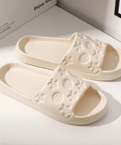 Classic Real Leather Flip-flops Slippers LX-672045
