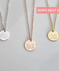 Fashion willow circle nail Pendant Necklace XL-519025